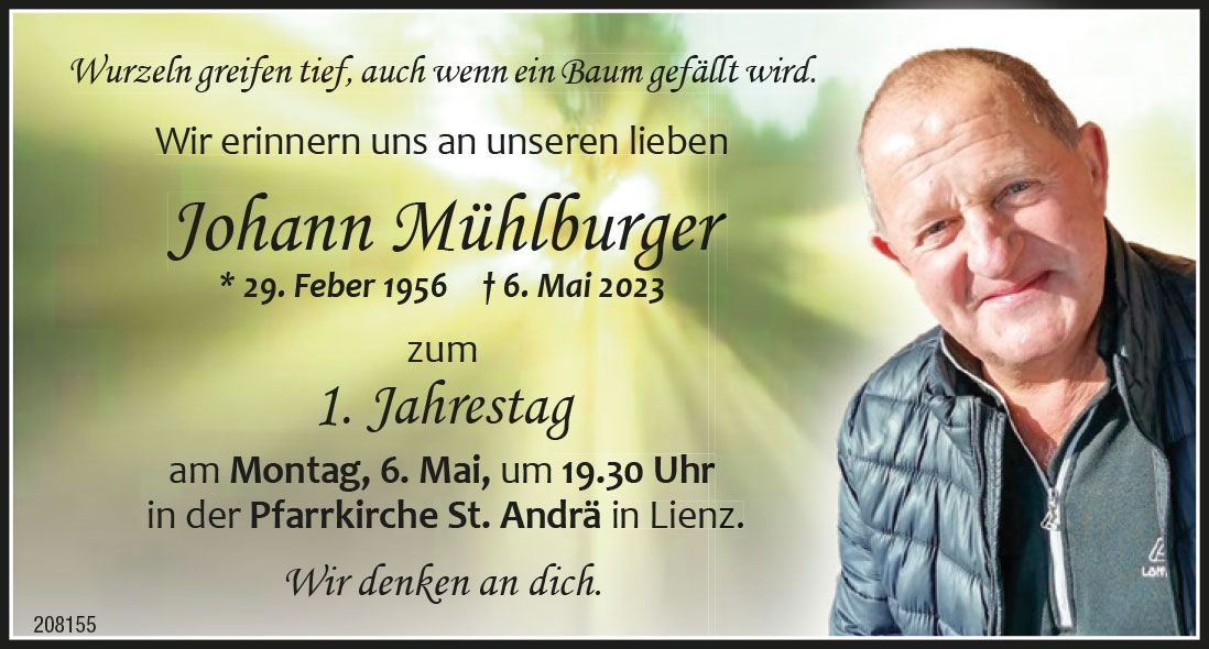 Johann M&uuml;lburger