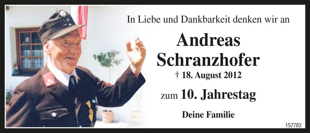 Andreas Schranzhofer