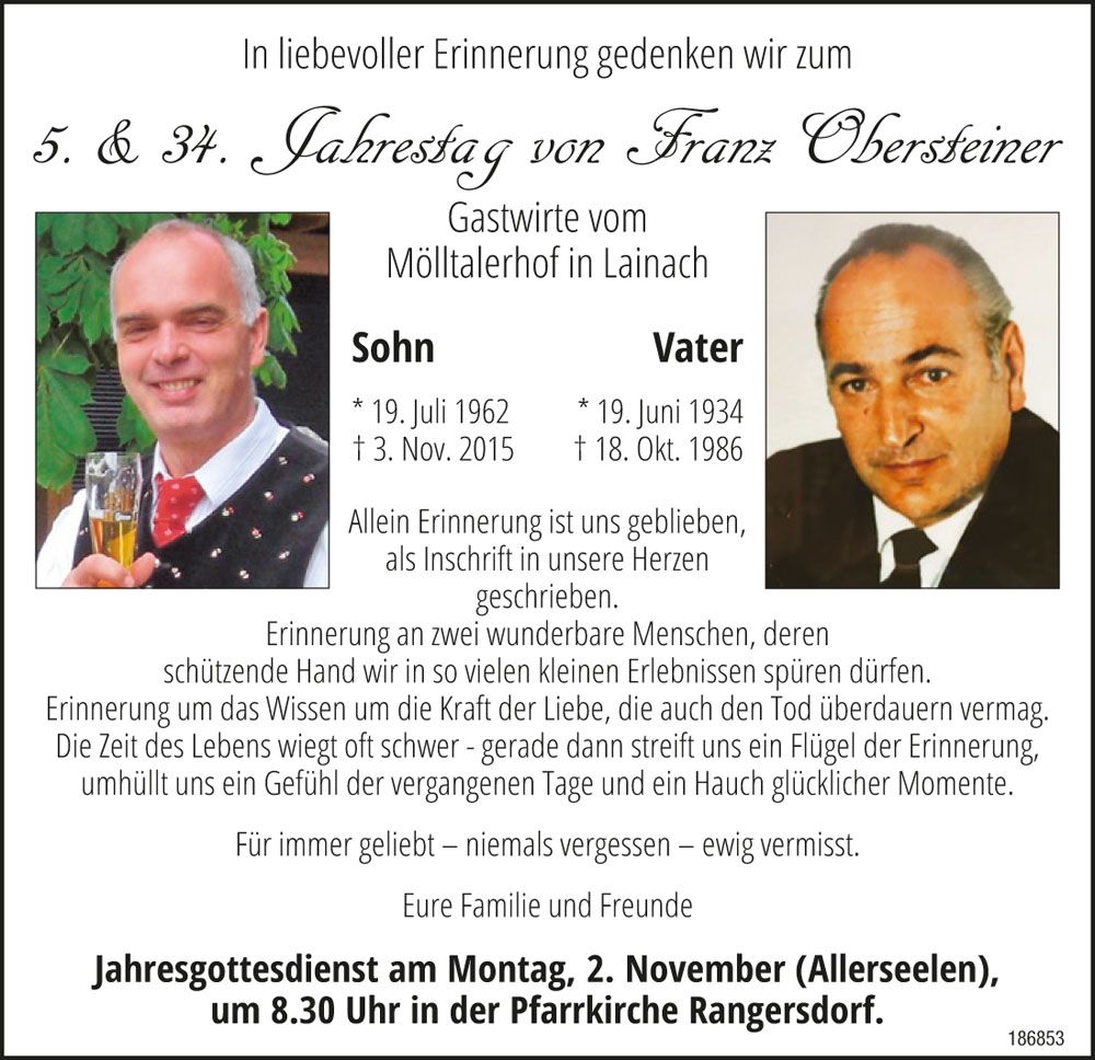 Franz und Franz Obersteiner 