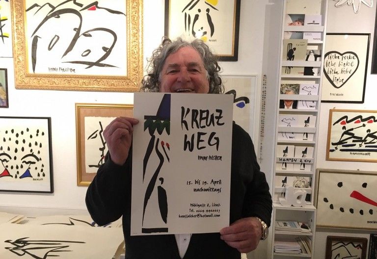 Hans Salcher zeigt Kreuzweg-Ausstellung