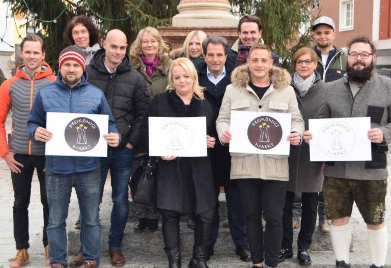 Aufbruch zum Dreik&ouml;nigsmarkt