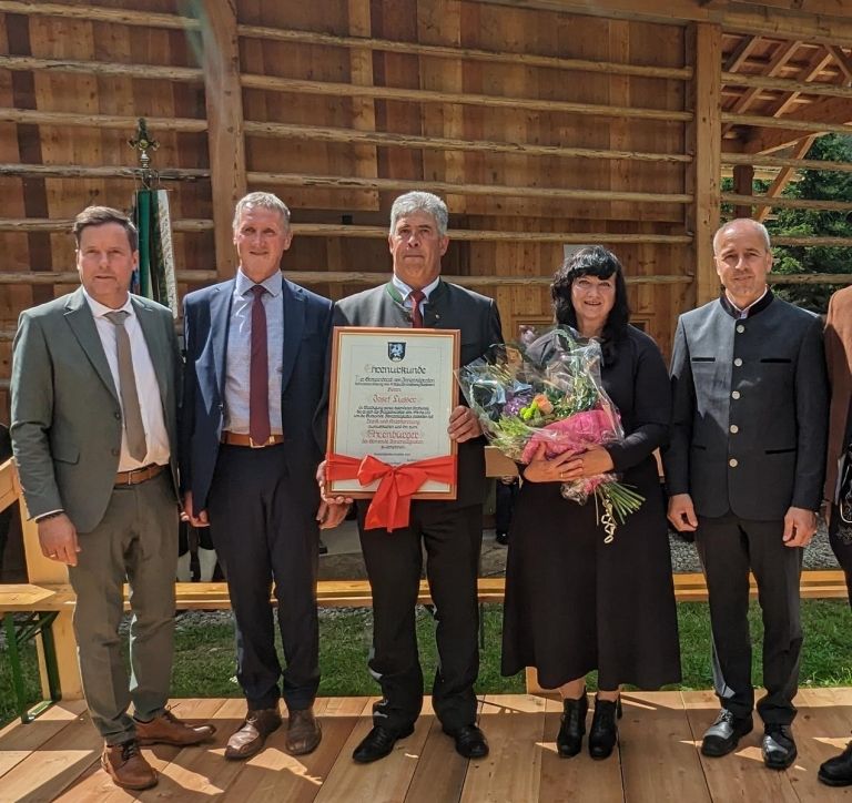 Auszeichnung - Zwei neue Ehrenb&uuml;rger in Innervillgraten