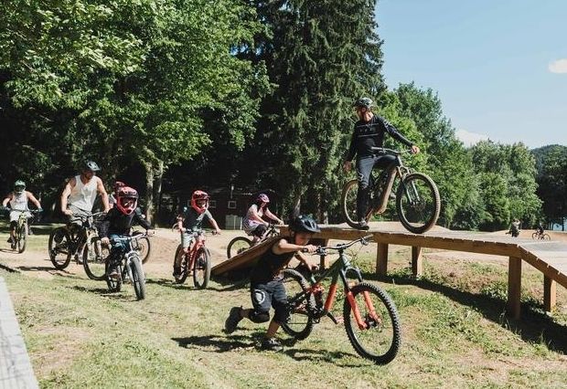 Der Klauberpark ist wieder fit f&uuml;r Biker  