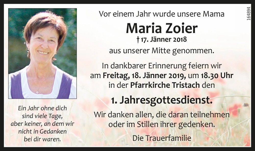 Maria Zoier