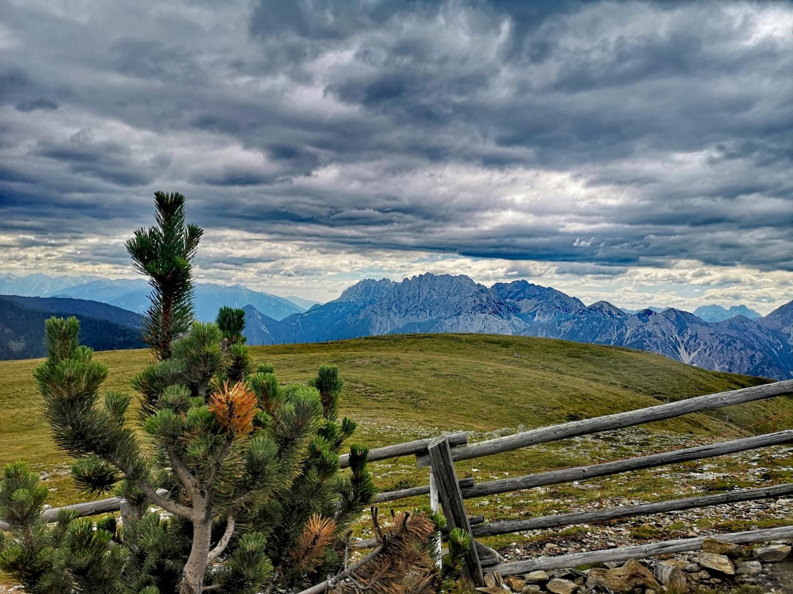 Blick Lienzer Dolomiten