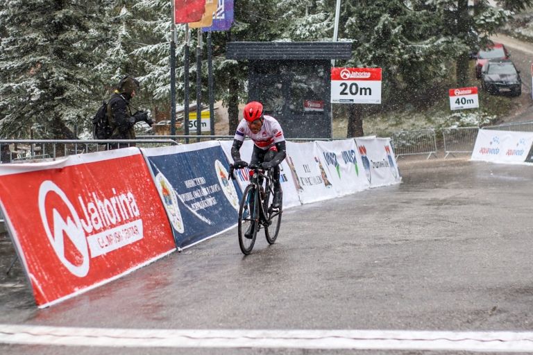 G&uuml;nther Sabransky holt Bronze bei Master-RadWM
