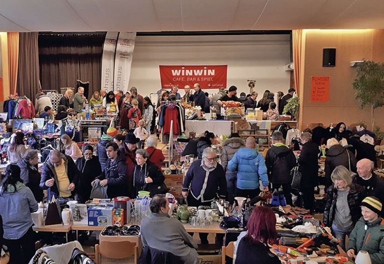 Der &bdquo;Flohmarkt f&uuml;r alle&ldquo; ist inzwischen eine Institution