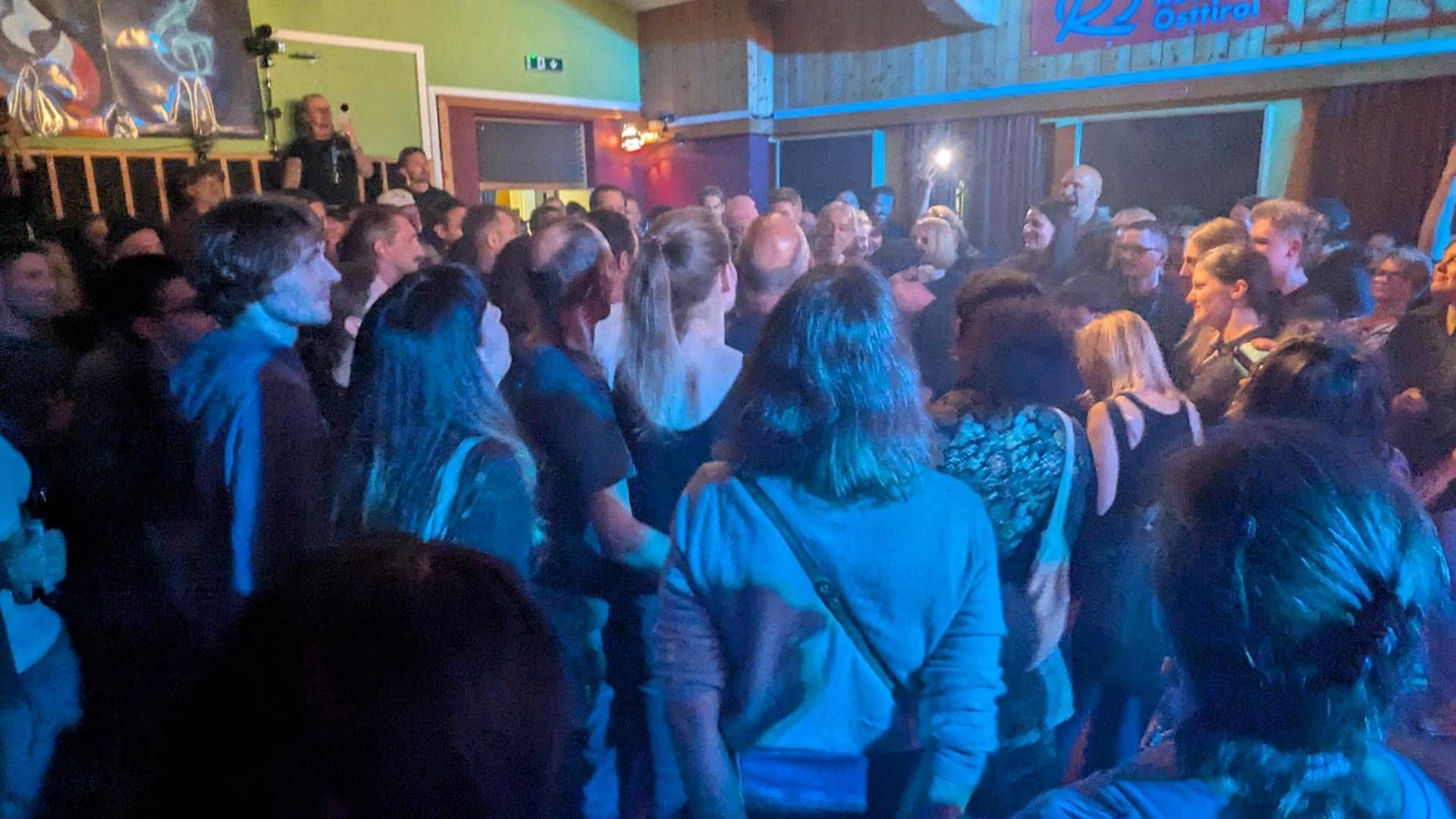 The Burning Flags Live Mukl Lienz Foto: Knorr