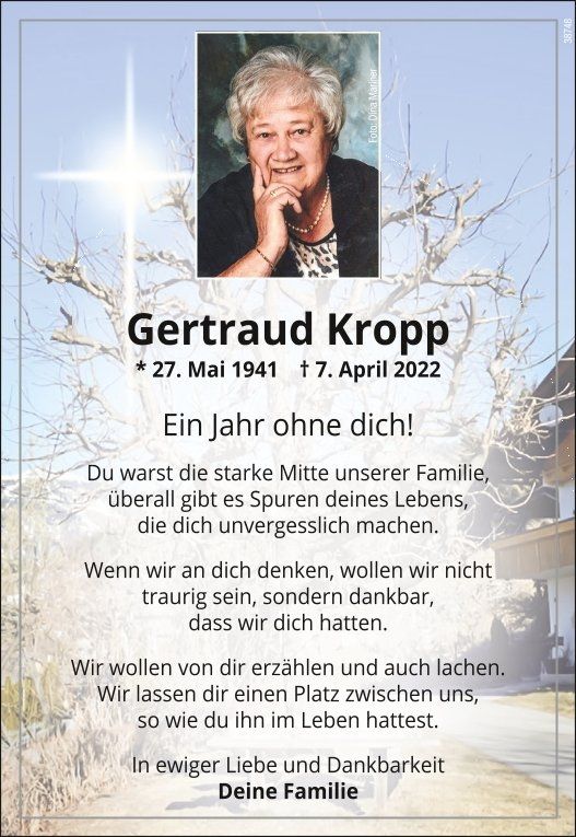 Gertraud Kropp