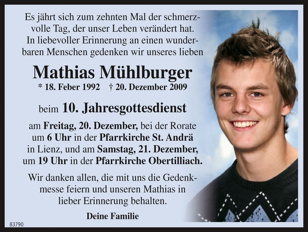 Mathias M&uuml;hlburger