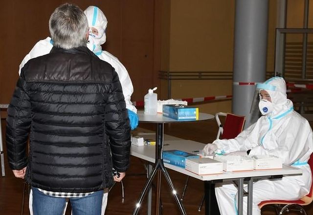 Nur m&auml;&szlig;ige Beteiligung bei den Testungen