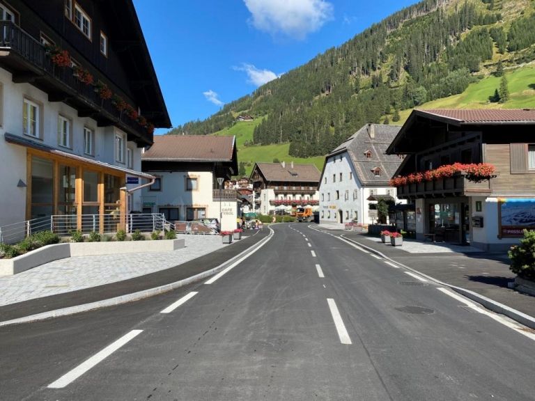 Neue Ortsdurchfahrt in St. Jakob im Defereggen