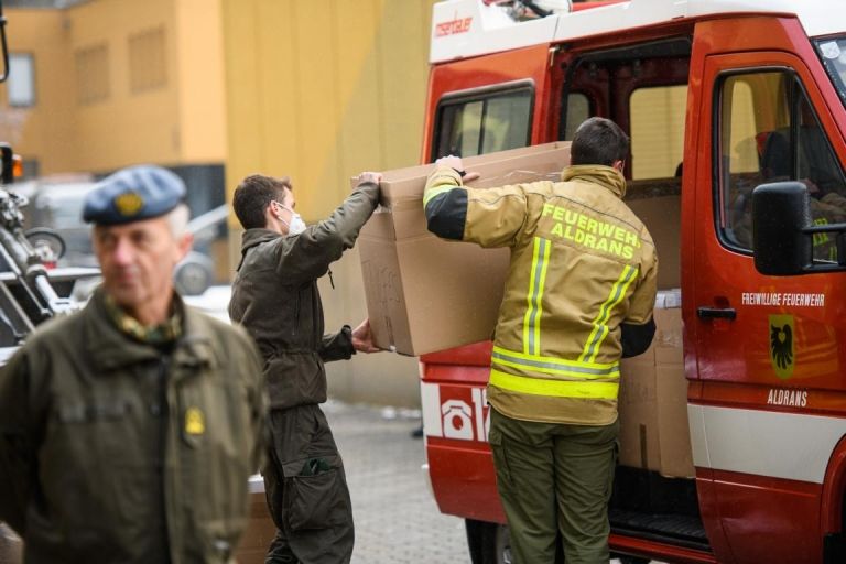 Bundesheer und Feuerwehr unterst&uuml;tzen Aktion "Tirol testet"