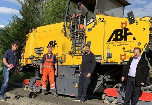 Arbeiten an Infrastruktur gestartet