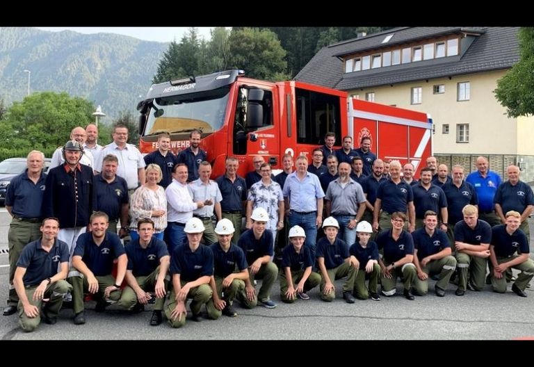 Neues Tankl&ouml;schfahrzeug f&uuml;r die FF Hermagor