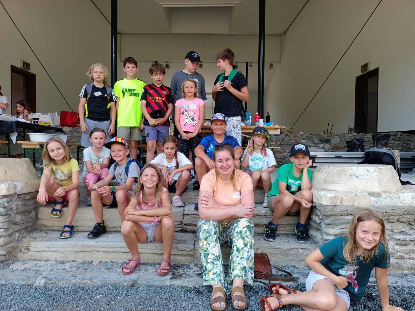 Viele Kids konnten beim Projekt "KuWi Aguntum" f&uuml;r die Geschichte begeistert werden.