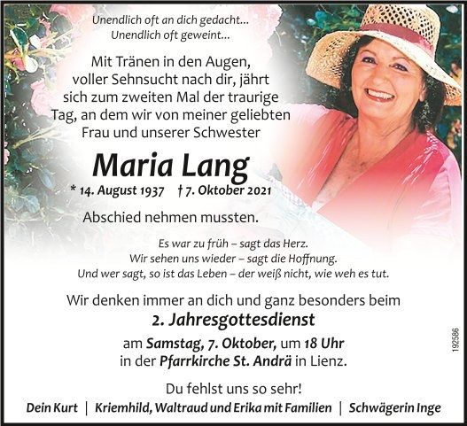 Maria Lang