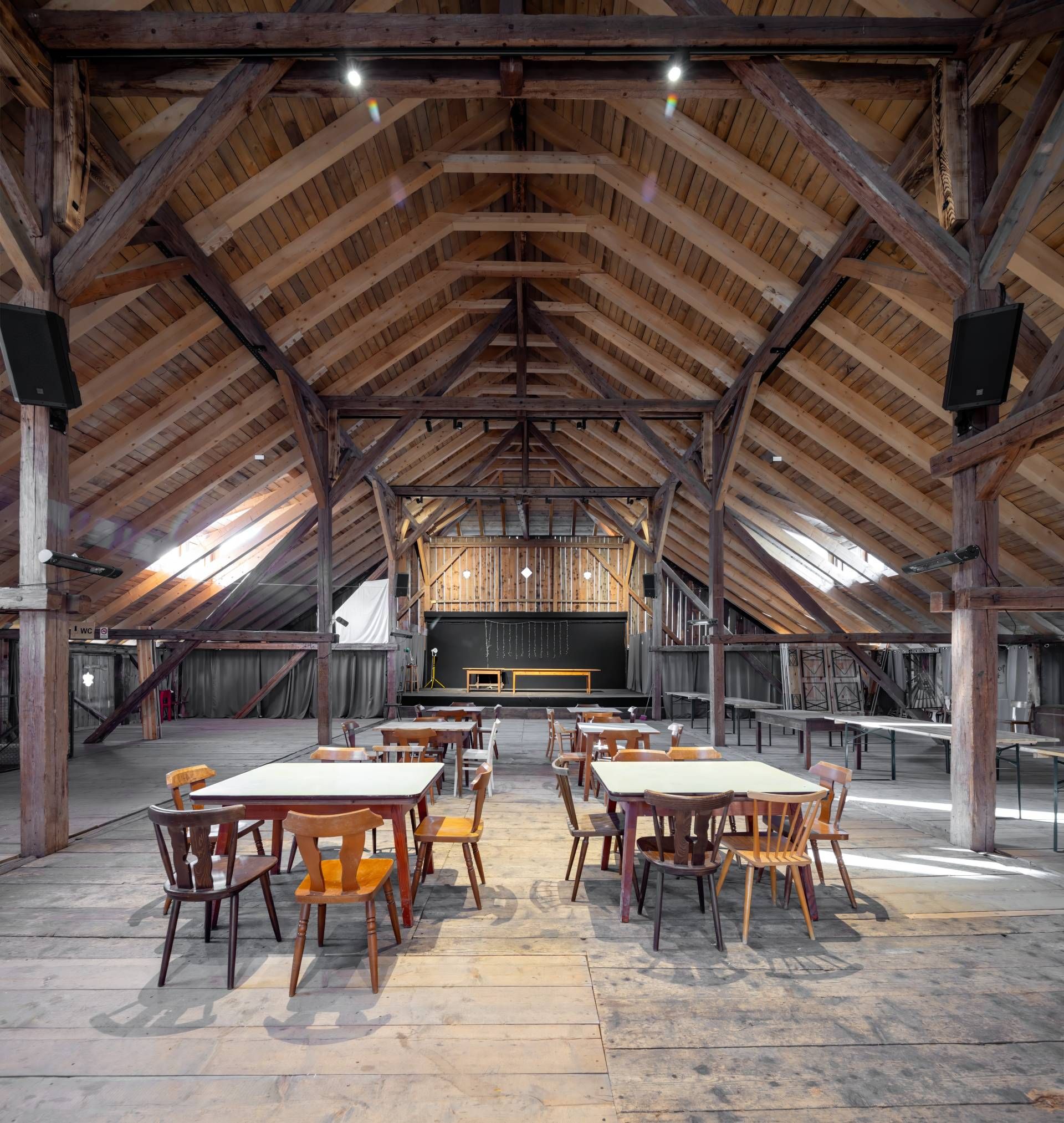 Revitalisierter Wirtsstadl (Veranstaltungsort) in Rangersdorf. Foto: Retter