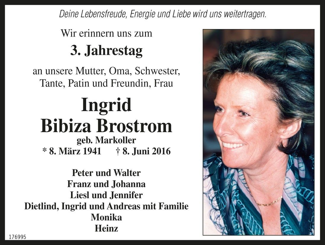 Ingrid Bibiza Brostrom