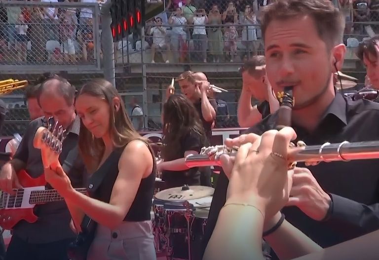 Video: Sillianer war Teil des Formel 1 Orchesters in Spielberg