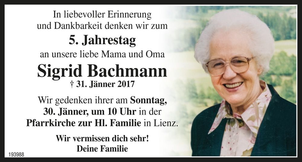 Sigrid Bachmann