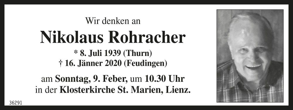 Nikolaus Rohracher