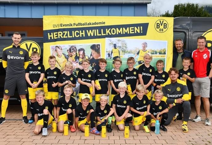 Borussia Dortmund-Fu&szlig;ballakademie zu Gast in Oberk&auml;rnten 