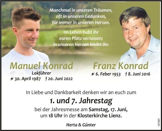 Manuel und Franz Konrad