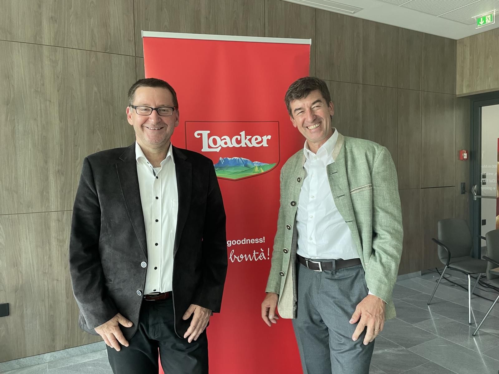 Ulrich Zuenelli und Andreas Loacker, Foto: Loacker