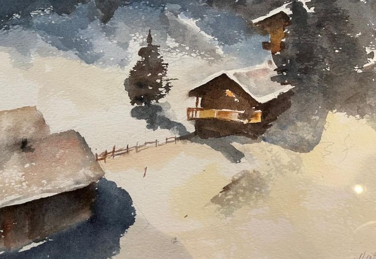 Florian Mattersberger zeigt &bdquo;Heimat und Jagd-Aquarelle&ldquo;