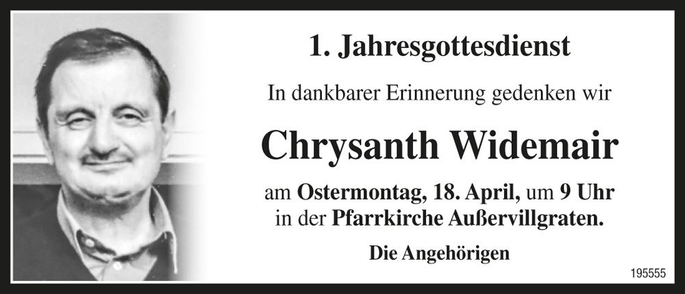 Chrysanth Widemair