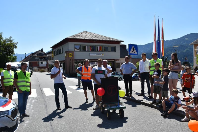Vor dem Gemeindeamt endete die Protestkundgebung.