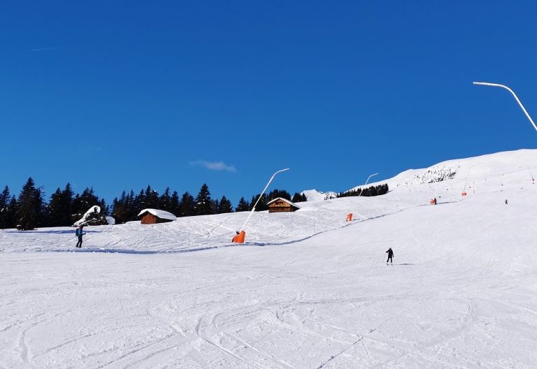 Keine Cluster beim Skifahren