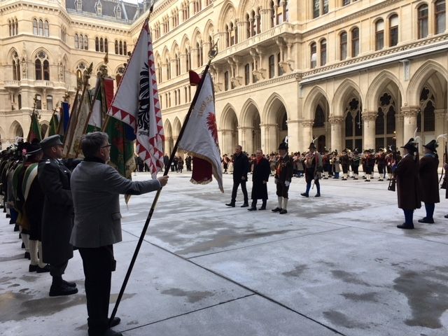 Herzlicher Empfang in Wien
