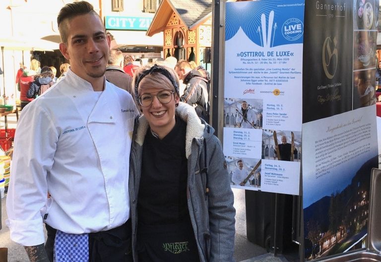 Am Lienzer Hauptplatz wird aufgekocht