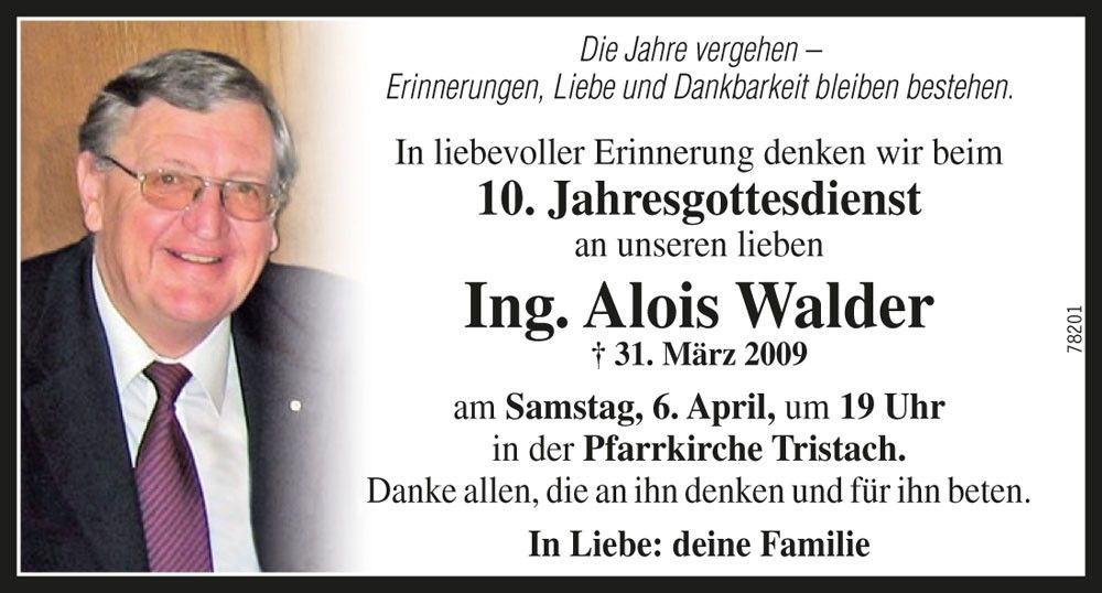 Ing. Alois Walder