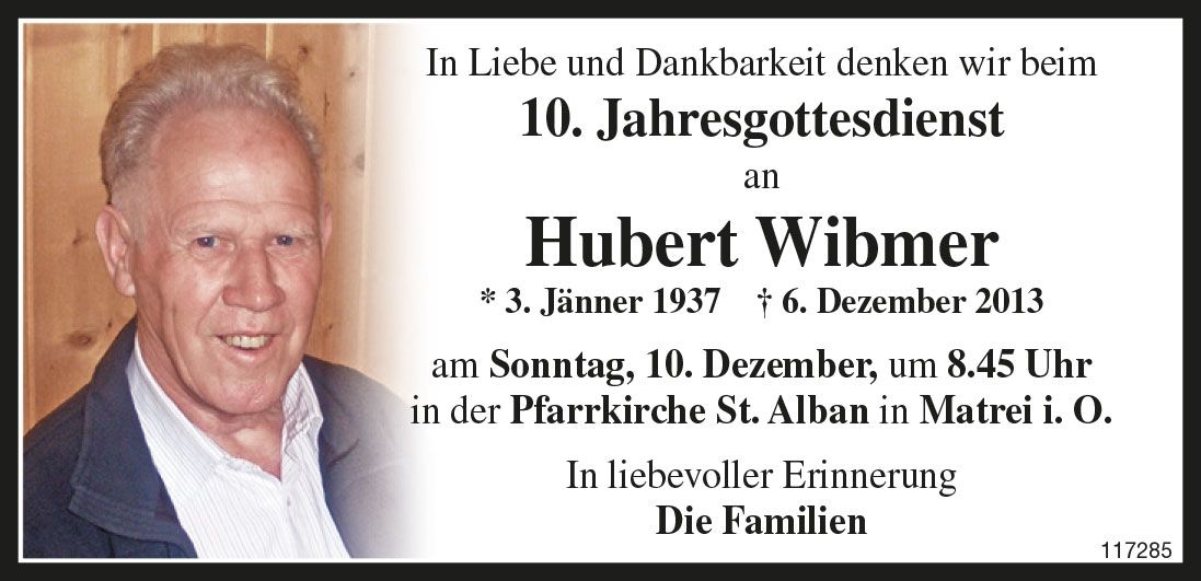 Hubert Wibmer