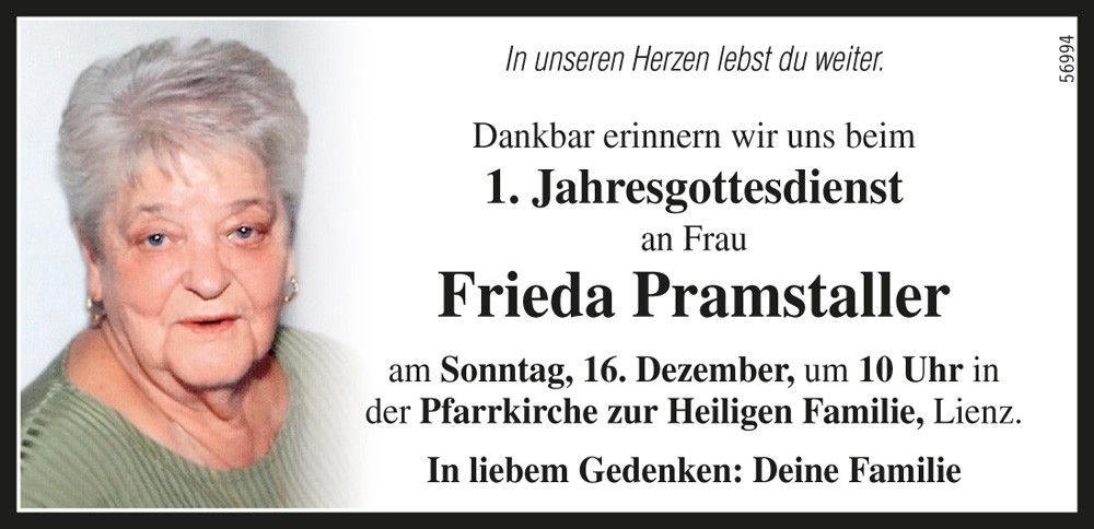 Frieda Pramstaller