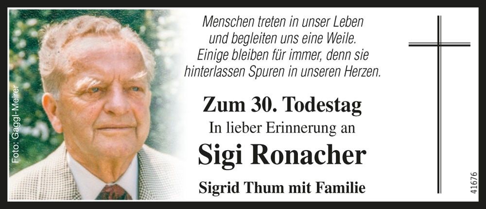 Sigi Ronacher