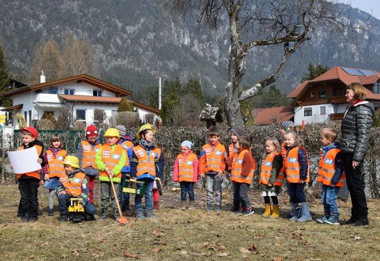 Baustart f&uuml;r Kindergarten-Erweiterung