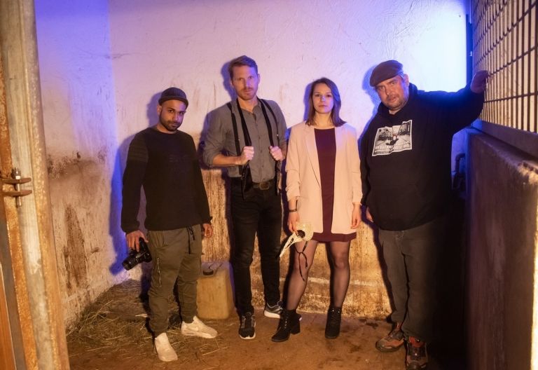 Film-Kunstwerk entstand in Stall