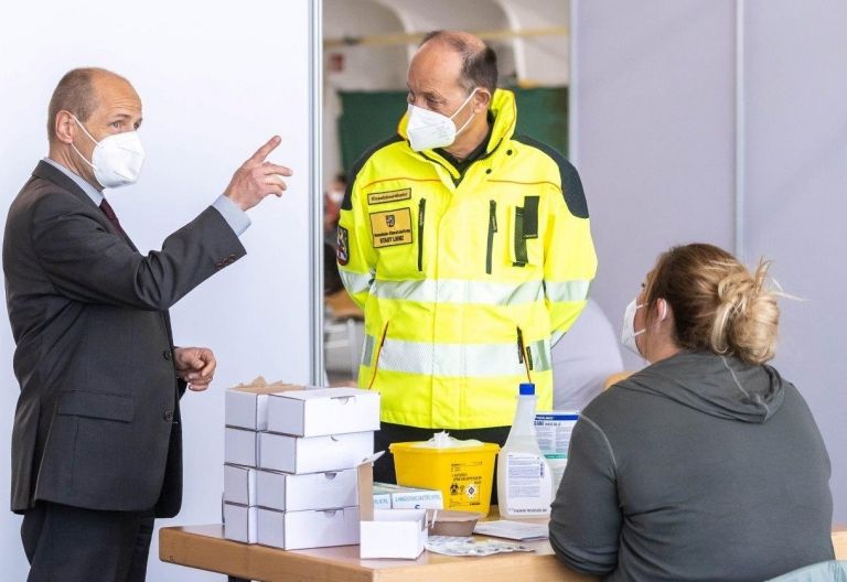 Andrang im Impfzentrum Lienz weniger gro&szlig; als erwartet