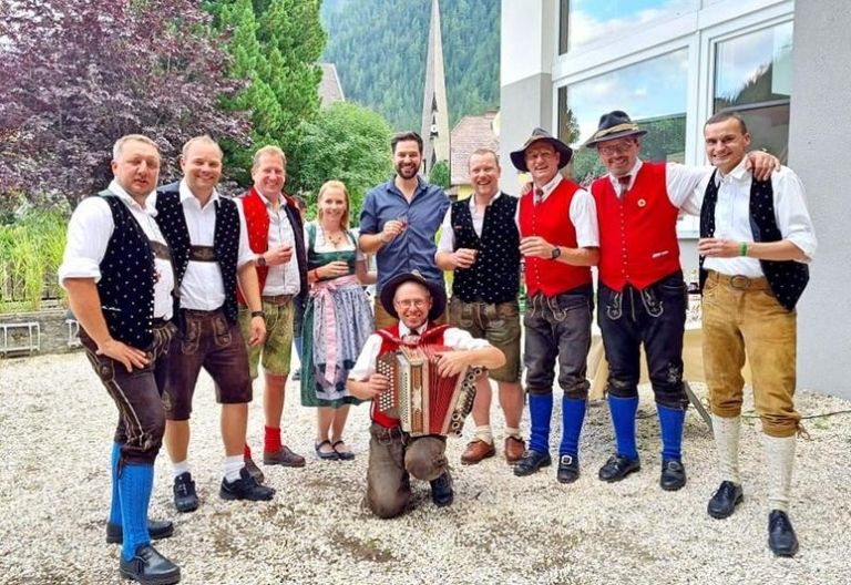 K&auml;rntens &auml;ltester Schuhplattlerverein feierte