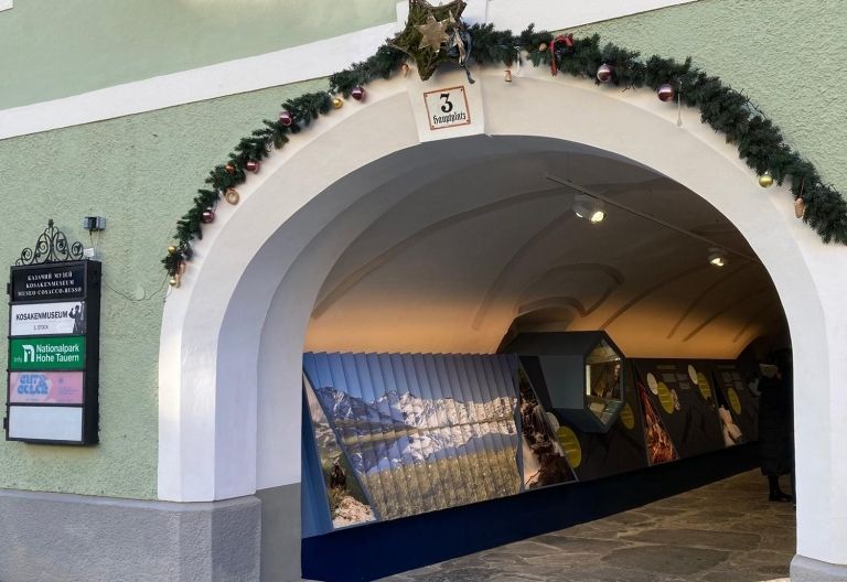 Schaufenster in den Nationalpark Hohe Tauern