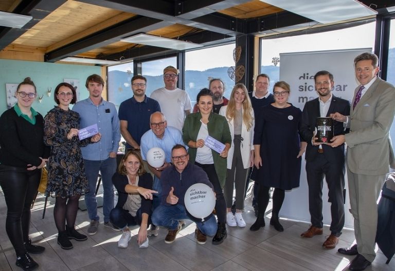 Die Sichtbarmacher beim Wirtschafts-Lunch