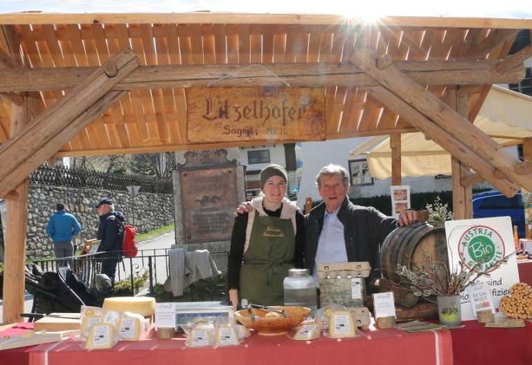 Seit 40 Jahren D&ouml;llacher Bauernmarkt