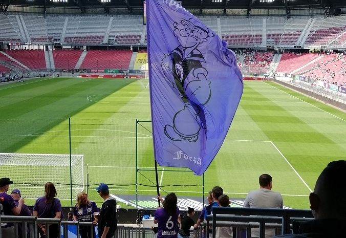 Fan-Unterst&uuml;tzung f&uuml;r Austria Klagenfurt