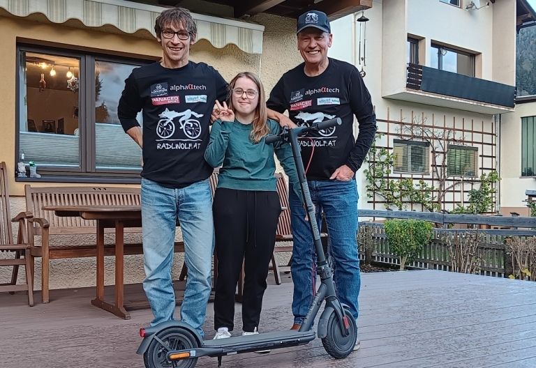 Ein e-Scooter f&uuml;r Theresia-Catharina