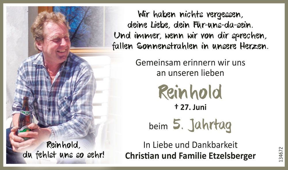 Reinhold Etzelsberger