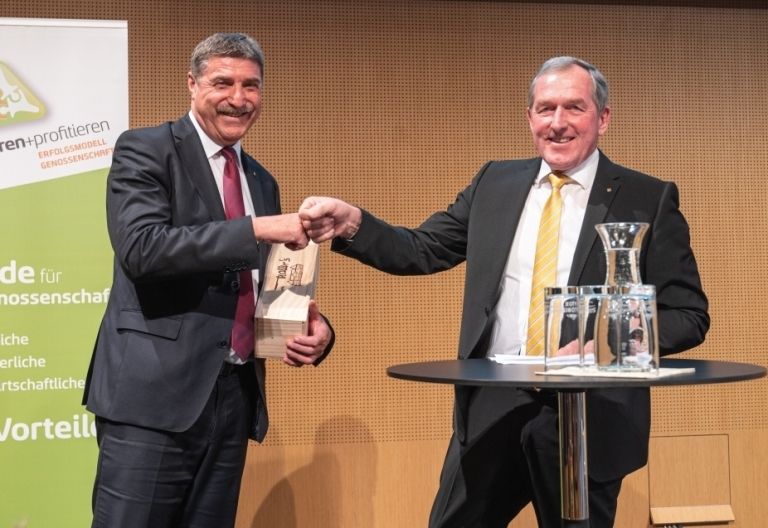 Kuenz f&uuml;hrt den Raiffeisenverband Tirol an